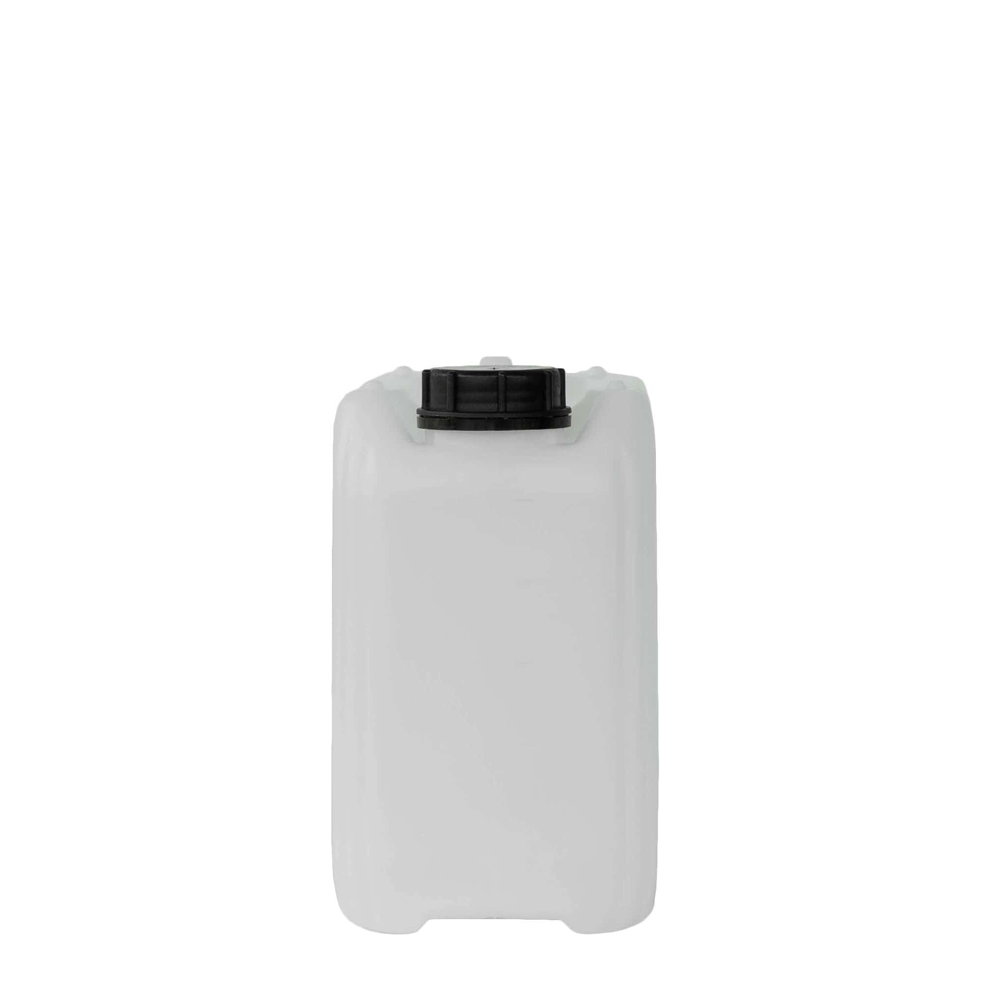 5 l contentor, retangular, plástico HDPE, natural, abertura: ND 55