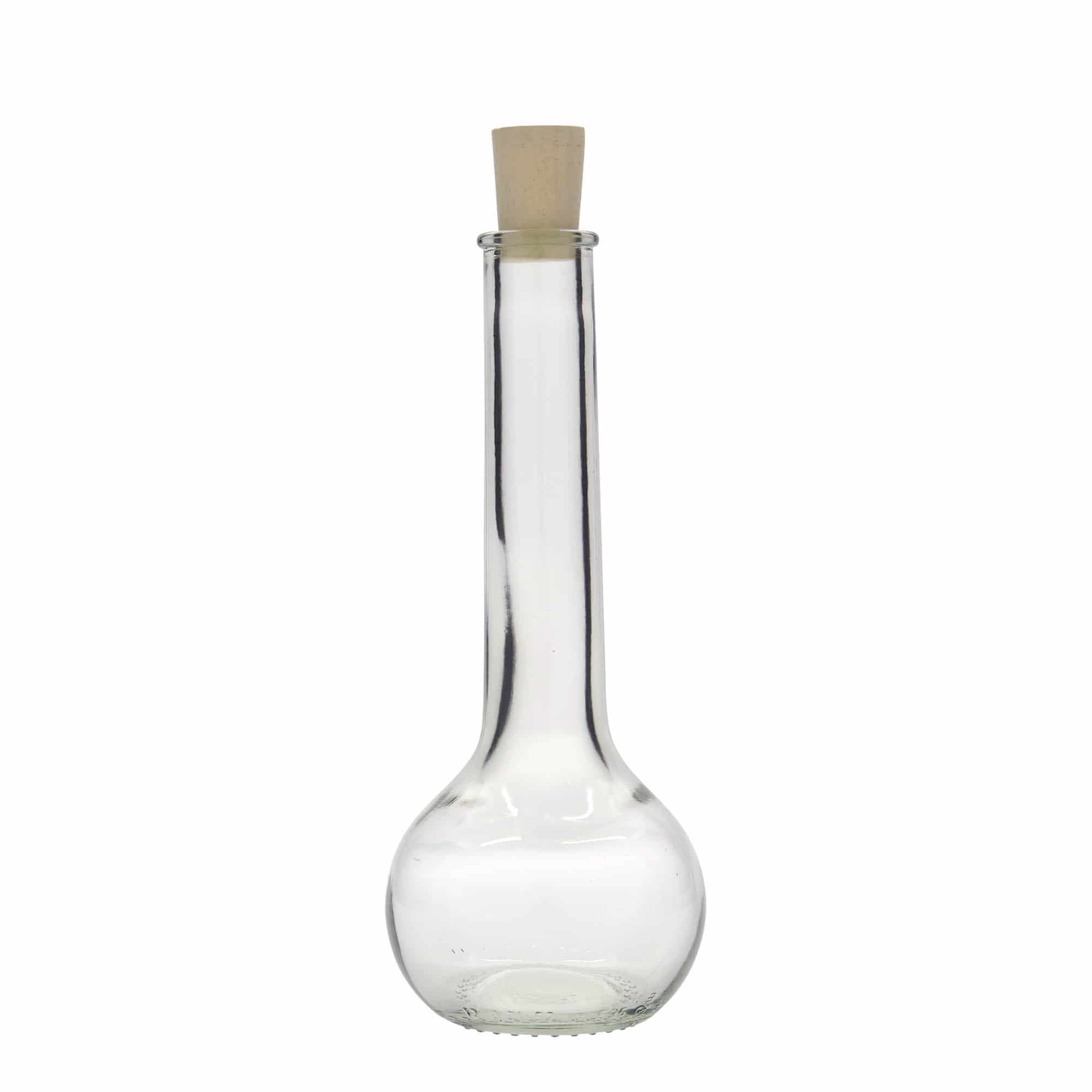 Frasco de vidro de 200 ml 'Tulipano', boca: cortiça