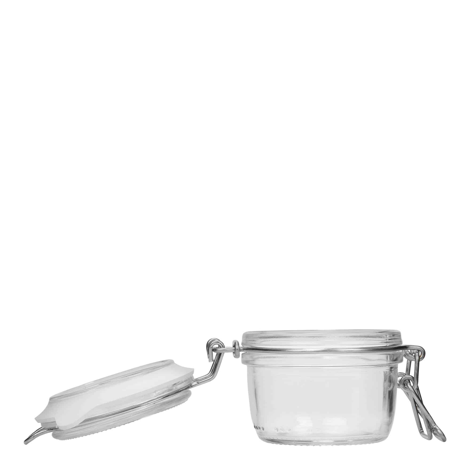 125 ml frasco com fecho de mola 'Fido', boca: fecho de mola