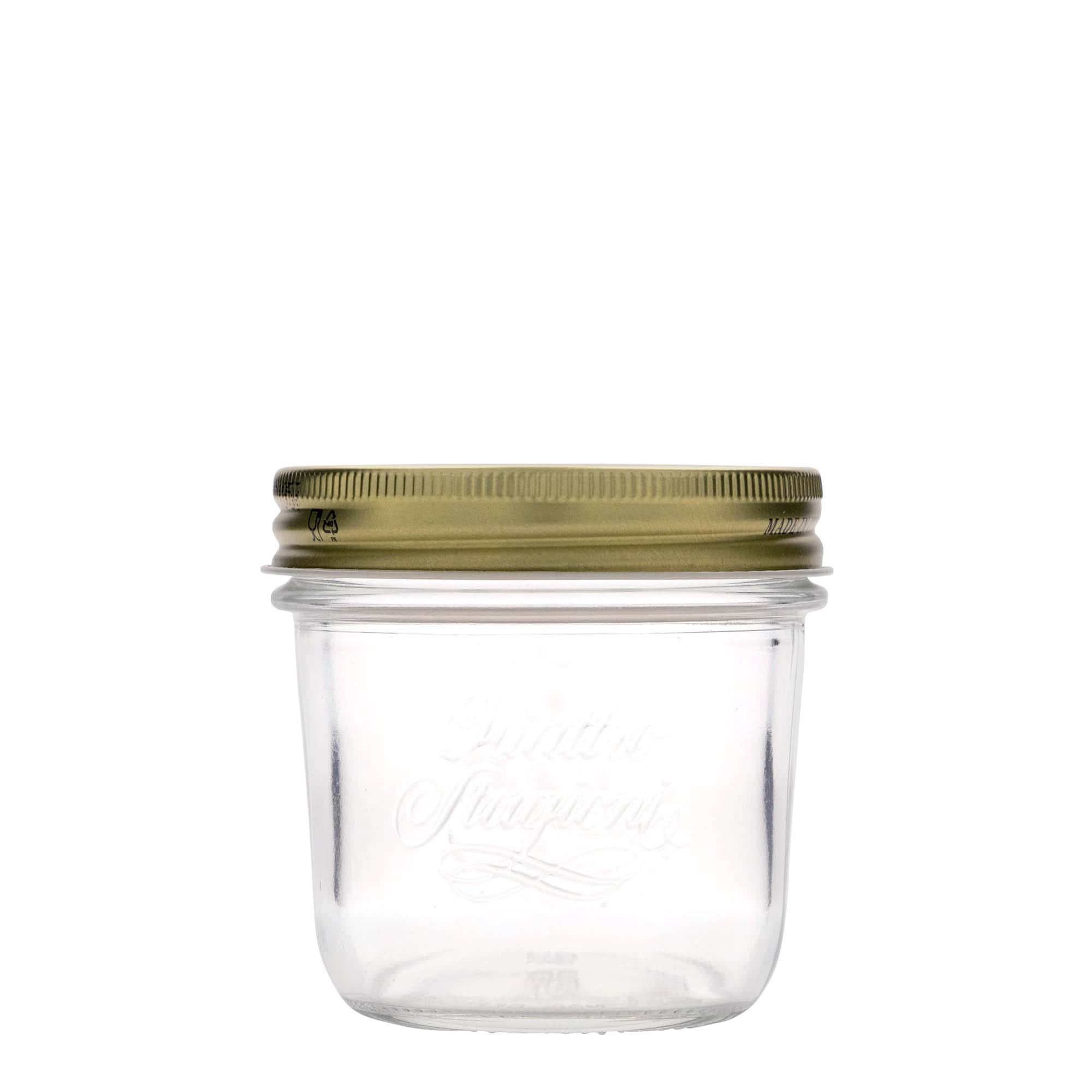 200 ml frasco de vidro 'Quattro Stagioni', abertura: tampa de rosca