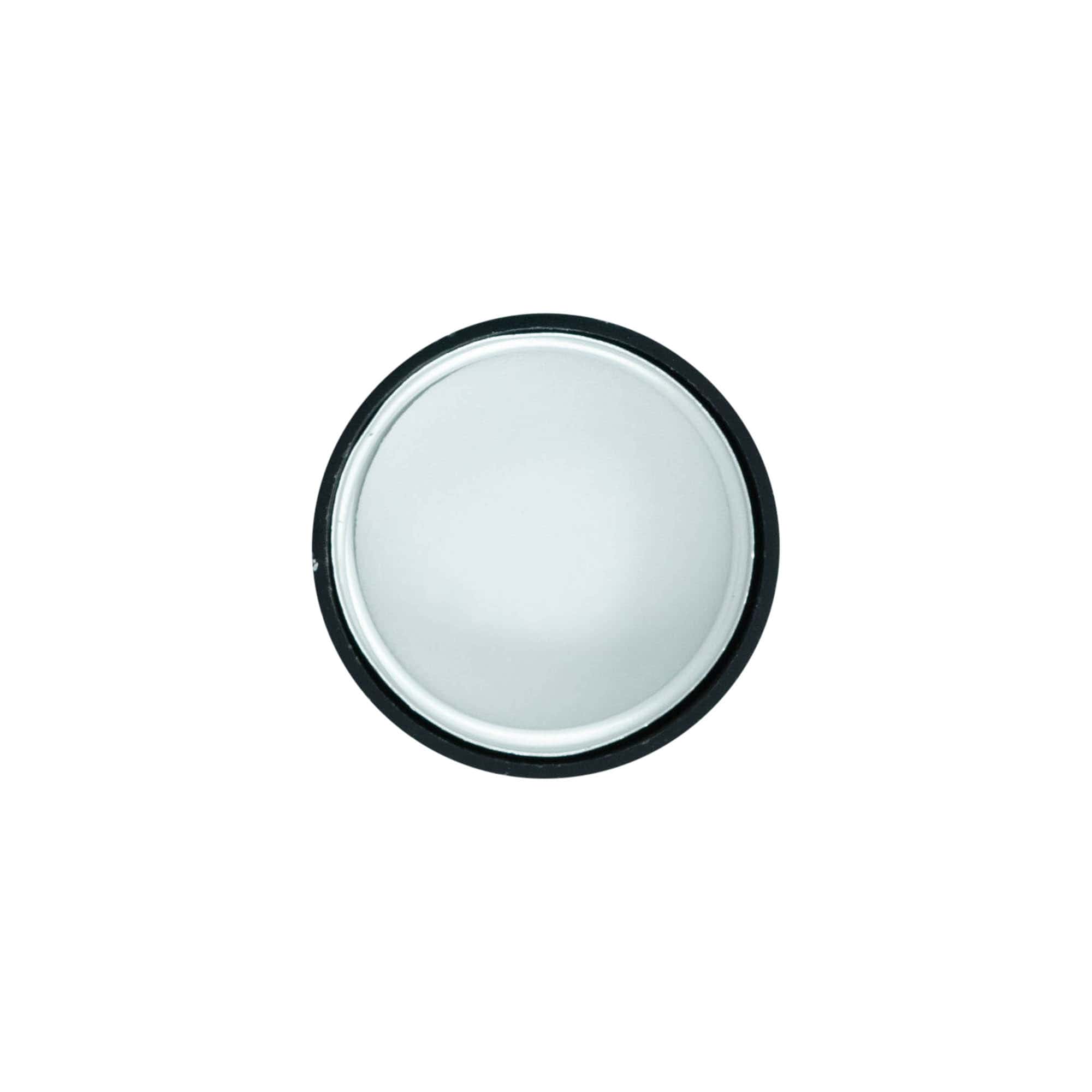 Tampa de rosca, plástico ABS, prateado, para bocal: GPI 33/400