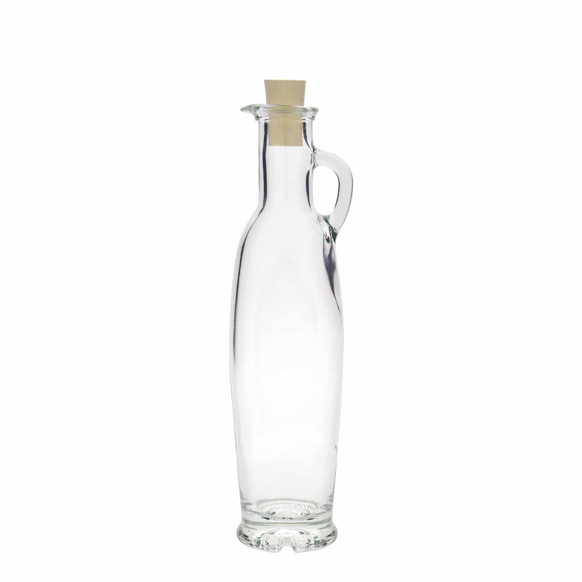 Frasco de vidro de 250 ml 'Simona', boca: cortiça