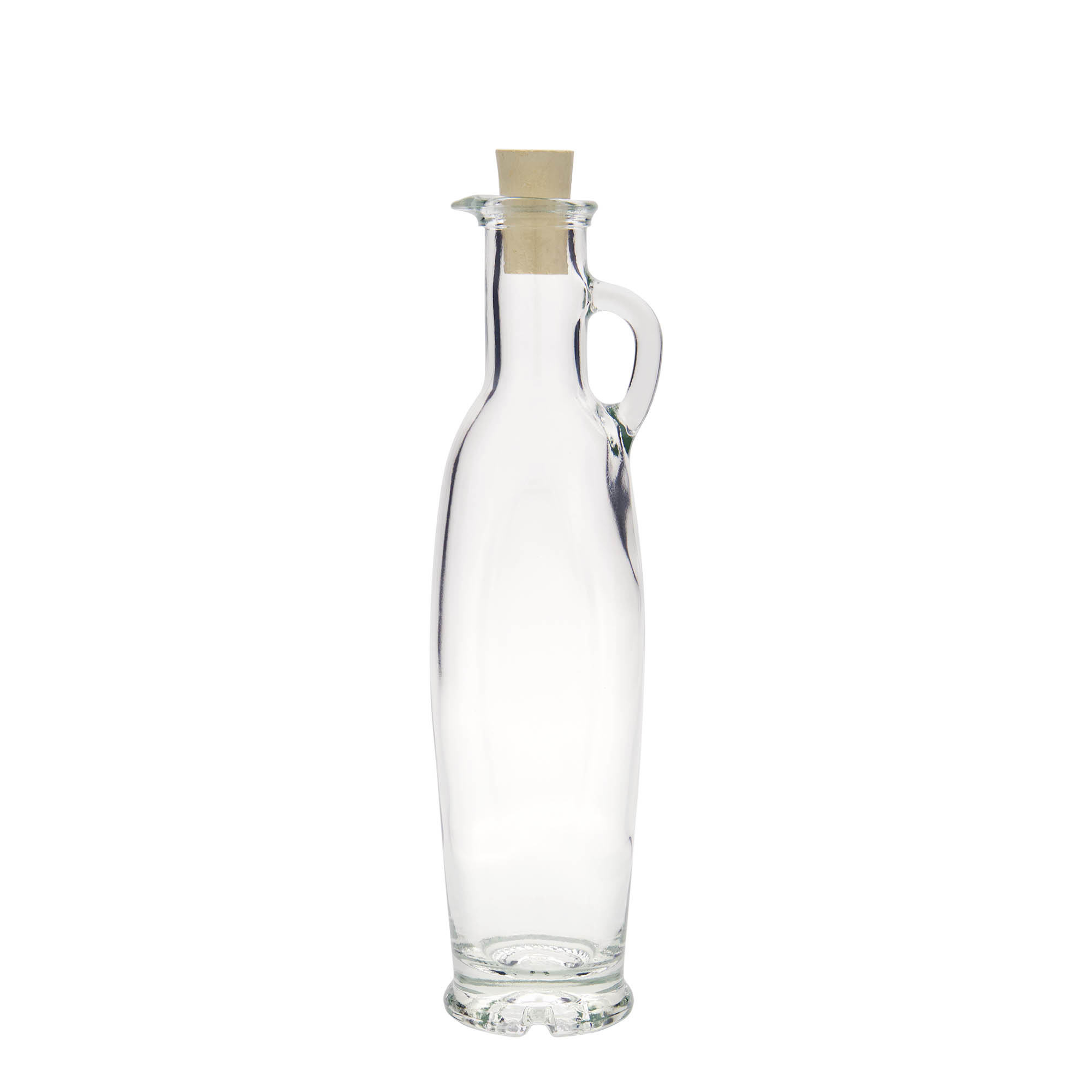 Frasco de vidro de 250 ml 'Simona', boca: cortiça Frasco de vidro de 250 ml 'Simona', boca: cortiça