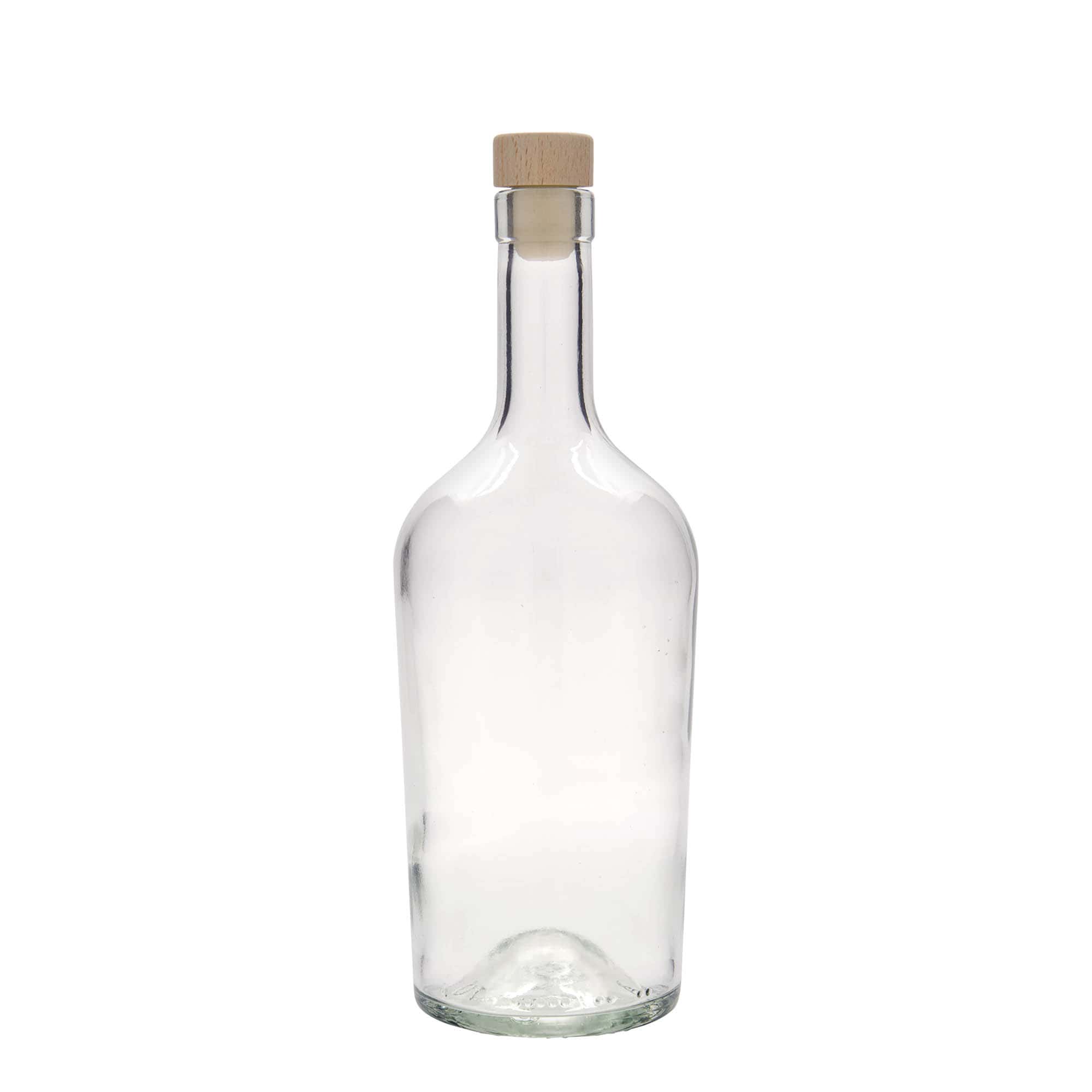Garrafa de vidro de 700 ml 'Margarethe', boca: cortiça
